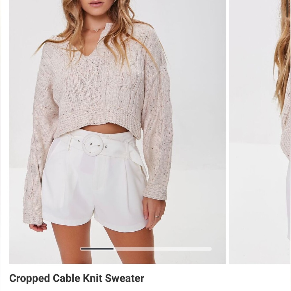 *NWT* CROPPED FOREVER 21 SWEATER